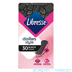  㳺  Libresse Dailyfresh Normal Black...