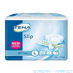 ϳ   Tena Slip Plus L 92-144 30