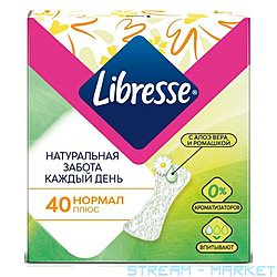    Libresse Natural Care Pantyliners Normal...