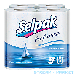   SELPAK Perfumed  3- 8 