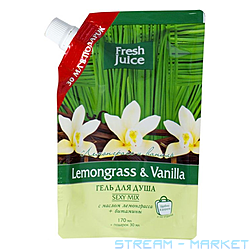    Fresh Juice Lemongrass Vanilla doy-pack 200