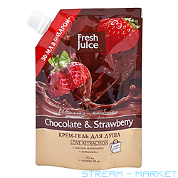 -   Fresh Juice Chocolate Strawberry doy-pack 200