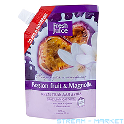 -   Fresh Juice Passion fruit Magnolia doy-pack...