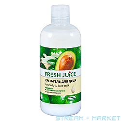-   Fresh Juice Avocado Rice milk 500