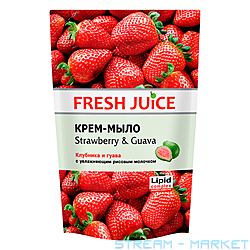 - Fresh Juice Strawberry Guava doy-pack 460