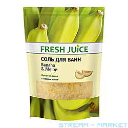 ѳ   Fresh Juice Banana Melon doy-pack 500