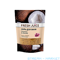 ѳ   Fresh Juice Coconut Orchid doy-pack 500