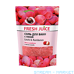      Fresh Juice Litchi Rambutan doy-pack 500