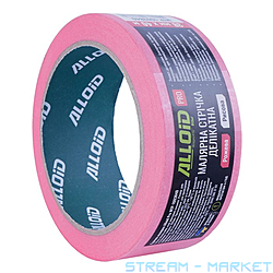 Лента малярная Alloid Pro MTP-1003840 деликатная рисовая 38ммх40м 100мкм...