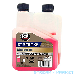   K2 O528REDML100E 2T STROKE MOTOR OIL RED 500