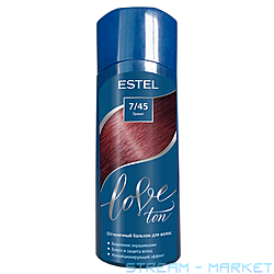Estel Love ton Оттеночный бальзам для волос 745 Гранат 150мл