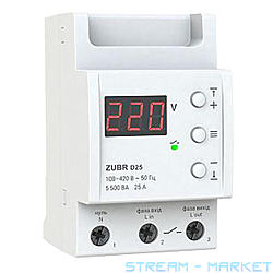 Реле тока Zubr D25 система защиты от перенапряжения 25А