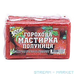 Мастирка Boom горохова полуниця 200г