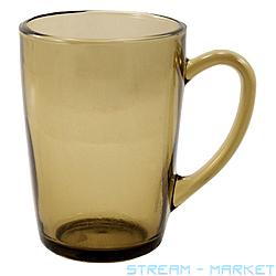 Чашка 330мл White coffe дымная