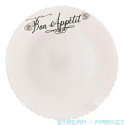 Тарелка №7.5 Bon Appetit мелкая Волнистый край O30075CE