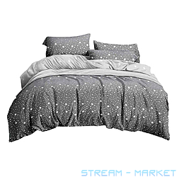 Постельное белье Textile House бязь 65 150х210см полуторное серые...