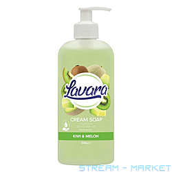 Крем-мыло жидкое LAVARA Киви-дыня 500г