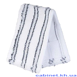 Запаска для швабри мікрофібра з абразивними вставками 42см асорті