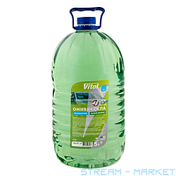 Омивач для скла Vitol демісезонний -5 5л Яблуко