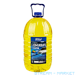 Омивач для скла Vitol зимовий -22 5л Цитрус