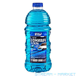 Омивач для скла Vitol зимовий -22 1.8л морський бриз