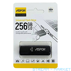 Флешка Aspor 256GB AR 121 черная