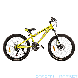 Велосипед CROSS Storm стальная рама 12 колесо 24 yellow