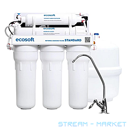 Система зворотного осмосу Ecosoft Standard 5-50Р з помпою на замовлення
