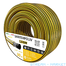 Шланг для полива Santehpoliv трехслойный 34 30м LEON