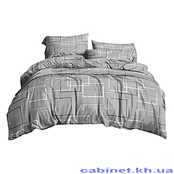 Постільна білизна Textile House бязь 65 150х210см полуторна квадратики...