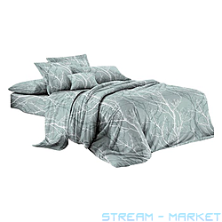 Постільна білизна Textile House бязь 65 200х220см євро мармур