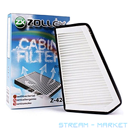 Фильтр салона Zollex Z-424 Daewoo LanosSens
