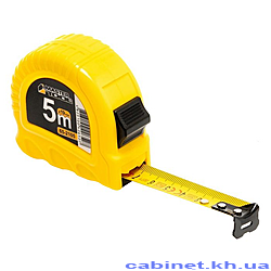 Рулетка MasterTool 65-2105 5мх13мм фиксатор полотна кнопка STOP противоскользящий...