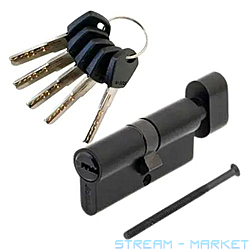 Секрет латунный Avers DM-80-BLM 3545 лазерный ключключ 5 ключей...