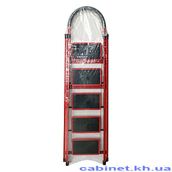 Драбина 5 сходинок сталева прогумована