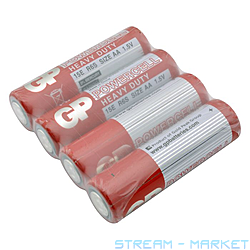 Батарейка GP Powercell солевая AAR6 15EREB-2S4 пальчик 4шт