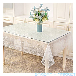 Клеенка для стола Dariana 135х150см ES0210-8TM силикон