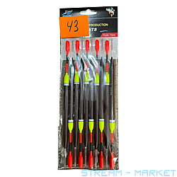 Поплавок Weida FLOATS 4г 43 10шт