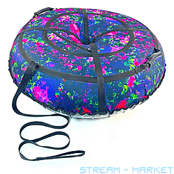 Тюбинг Клякса 100см