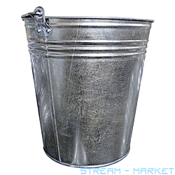 Відро оцинковане Авеста L 15л двошовне