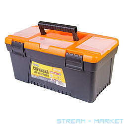 Ящик для инструмента Mastertool 79-2715 ABS пластик пластиковые замки 15...