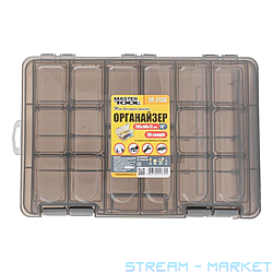 Органайзер Mastertool 79-2136 двусторонний 30 секций 12 295х186х72мм
