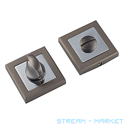 Фіксатор квадратний Kvadro WC Sofia 15-30 R41 графітхром