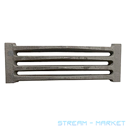 Колосник решітка чотириріжковий для казанів 295х85мм 2.1кг