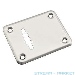 Накладка под цилиндр Avers DP-01-S-Сr хром