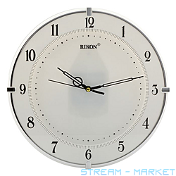 Часы настенные 9351 шаговый ход 260х260мм ассорти