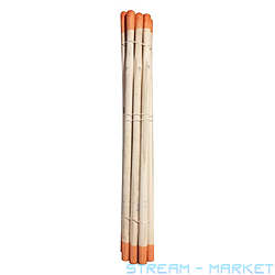 Держак для лопати фігурний Бук 40х1200мм вищий сорт без поверненя