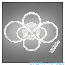 Люстра LED Diasha світлодіодна 90Вт 16х57х79см A80226WH білий