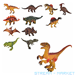 Фигурка Динозавр 13см ассорти