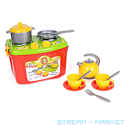 Іграшка ТехноК Кухоний набір 10 арт 5934 26х19х18см
